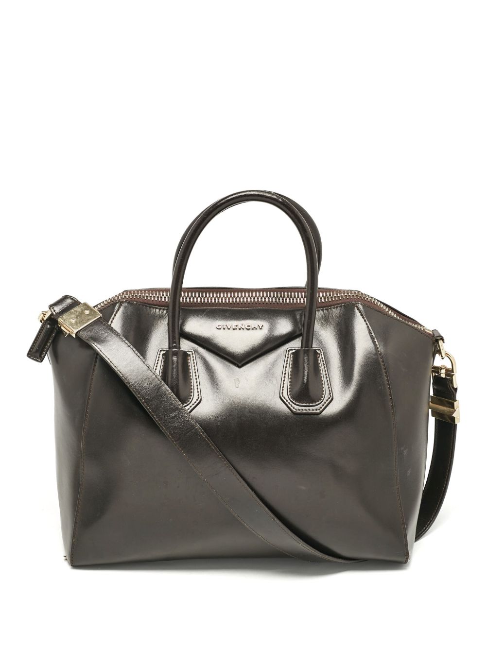 Antigona leather tote bag