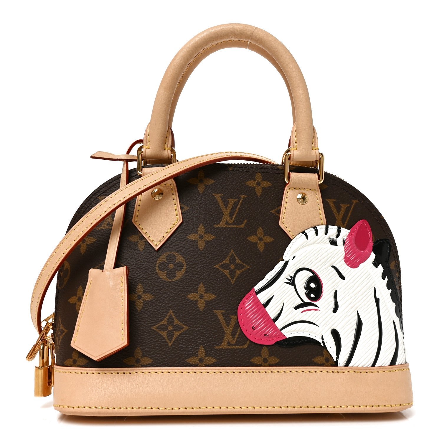 Louis Vuitton LV X Sun Yitian Monogram Zebra Alma BB