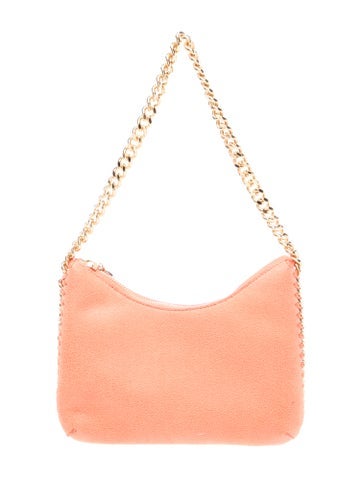 Stella McCartney Vegetarian Suede Shoulder Bag