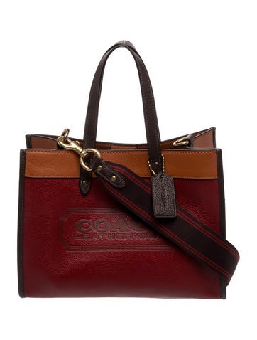 Leather Top Handle Bag