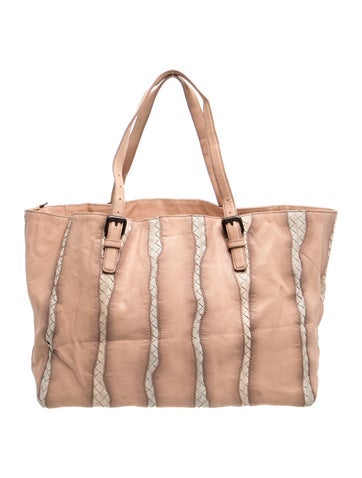 Intrecciato Nappa Intrecciato Glimmer Tote