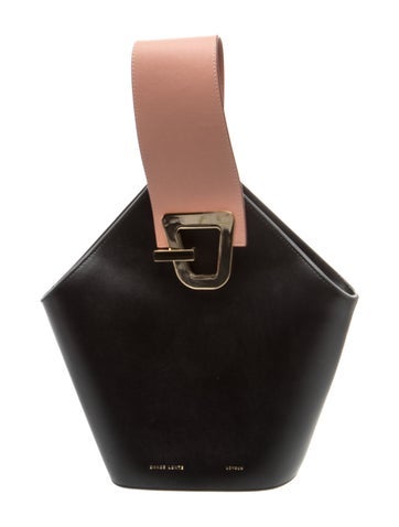 Danse Lente Leather Top Handle Bag