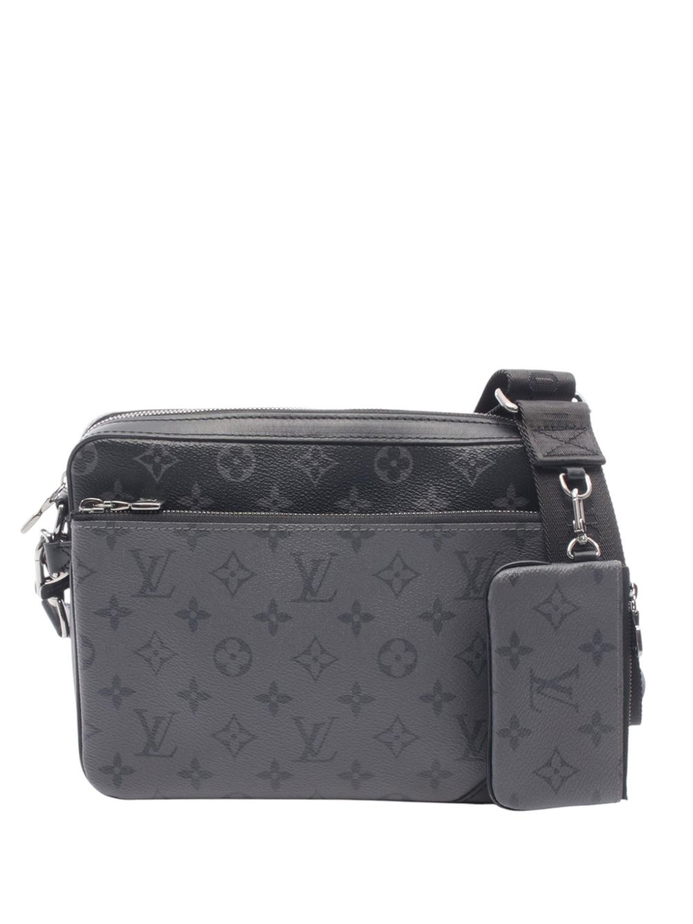 2021-2025 Monogram Eclipse Trio Messenger crossbody bag