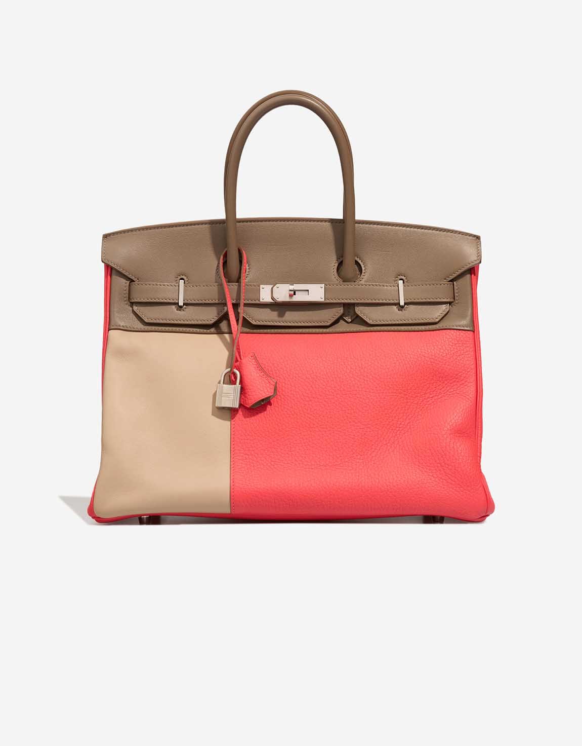 
		Birkin 35 Clémence / Swift Étoupe / Rose Jaipur / Argile    