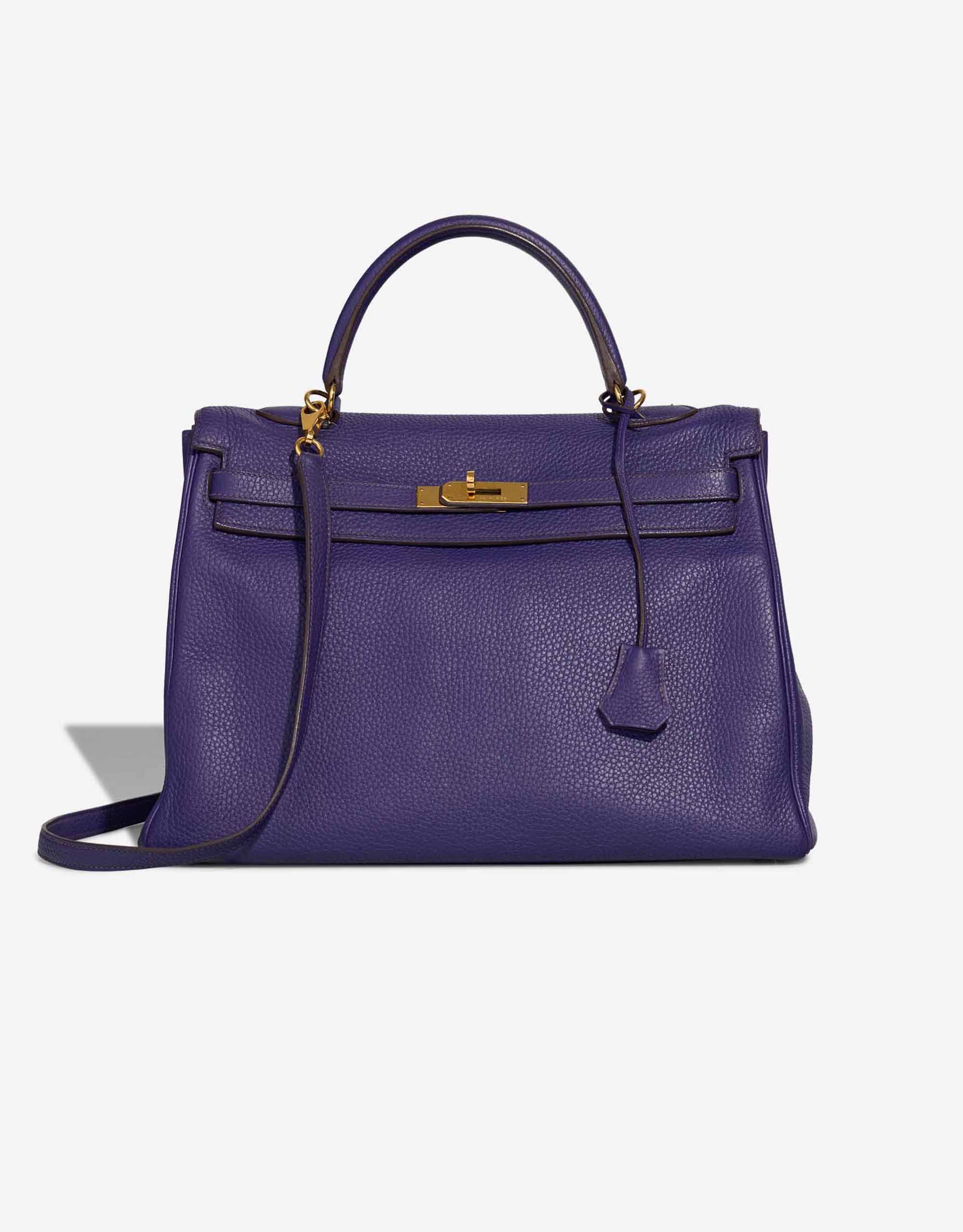 Hermes 
		Kelly 35 Togo Ultraviolet    