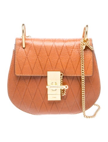 Chloe Leather Drew Crossbody