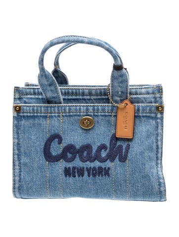Denim Top Handle Bag w/ Tags