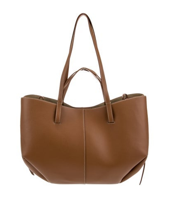 Polene Leather Shoulder Bag