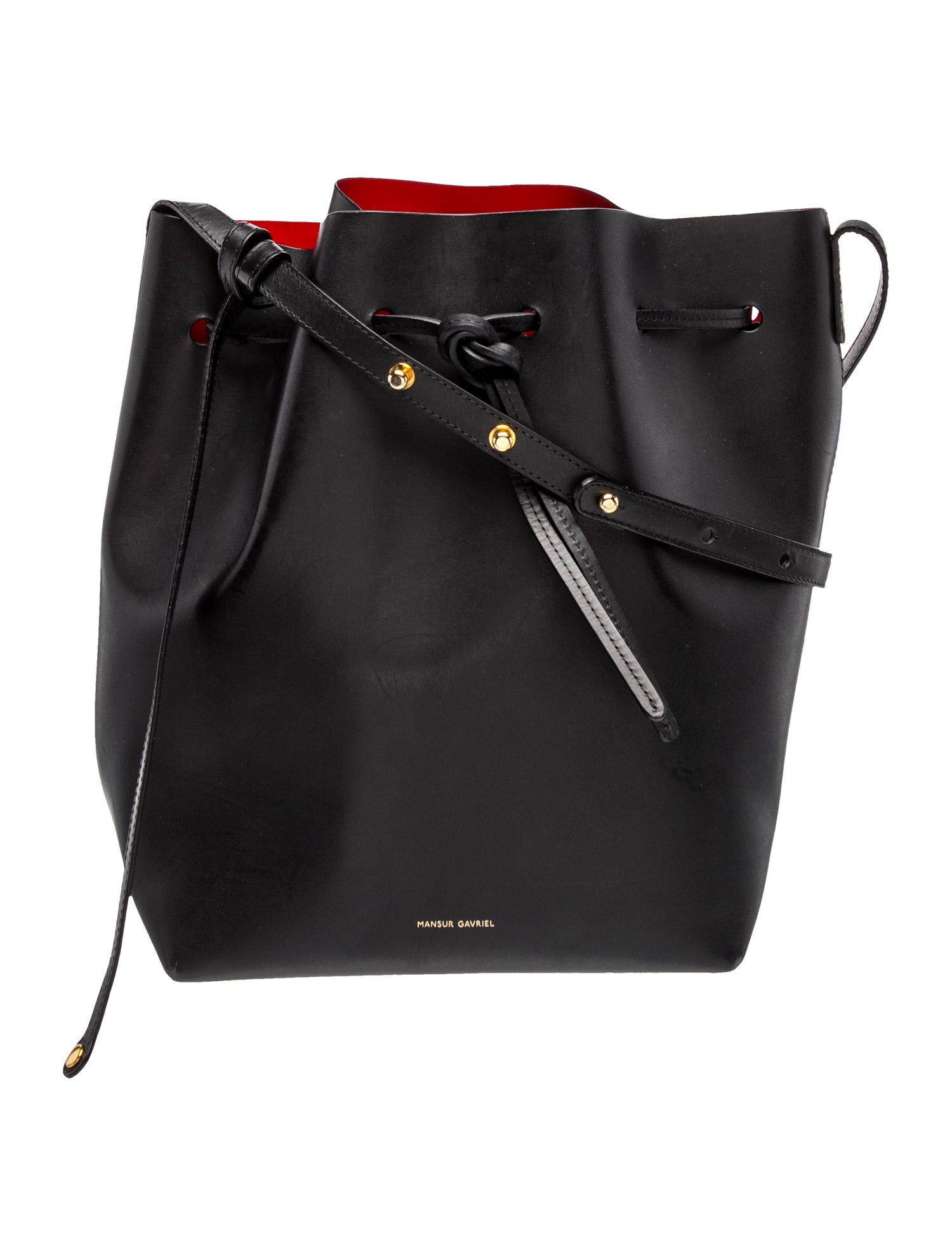 Leather Bucket Bag