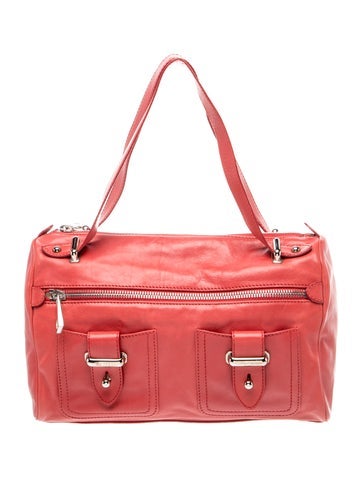 Leather Top Handle Bag