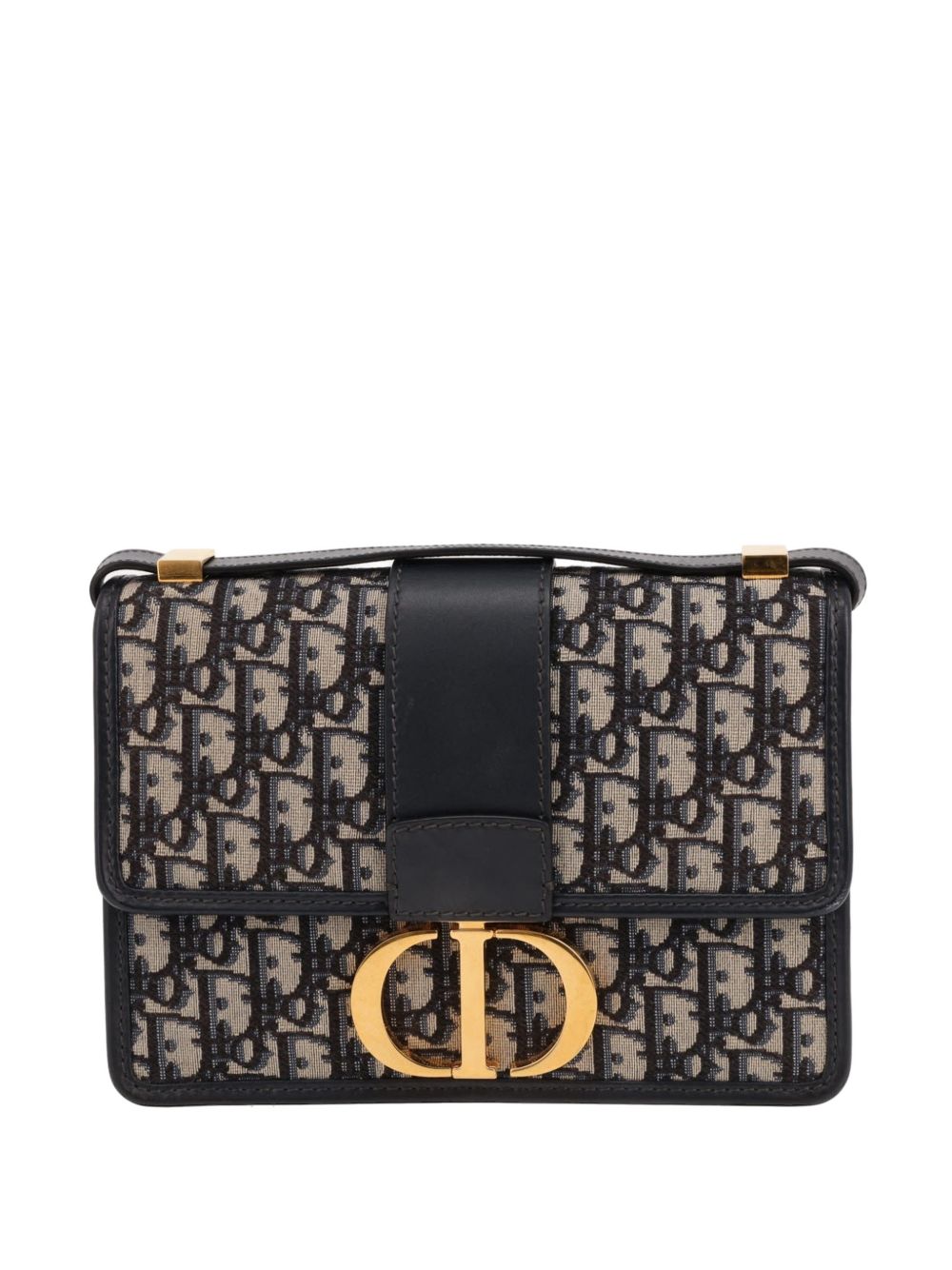 30 Montaigne Oblique leather handbag