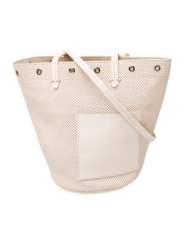 Leather Bucket Bag