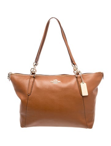 Leather Top Handle Bag