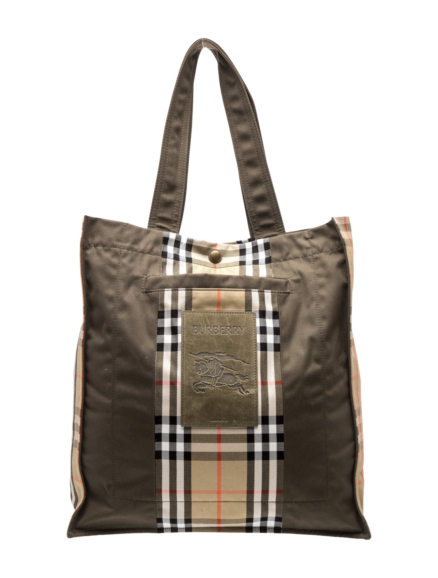 Vintage Check Trench Tote Medium