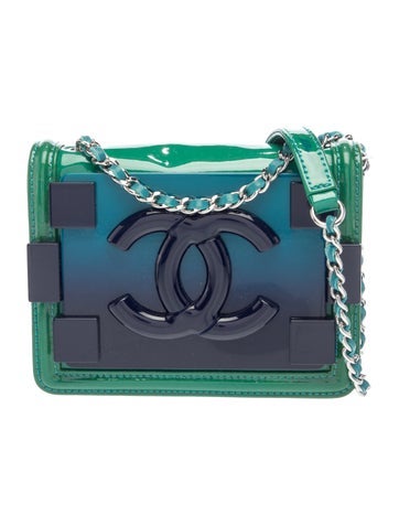 Mini Plexiglass Boy Brick Flap Bag