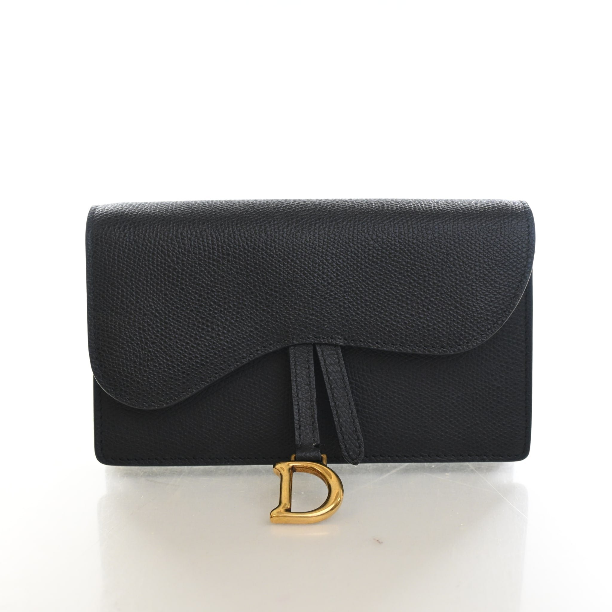 Christian Dior Calfskin Saddle Belt Bag