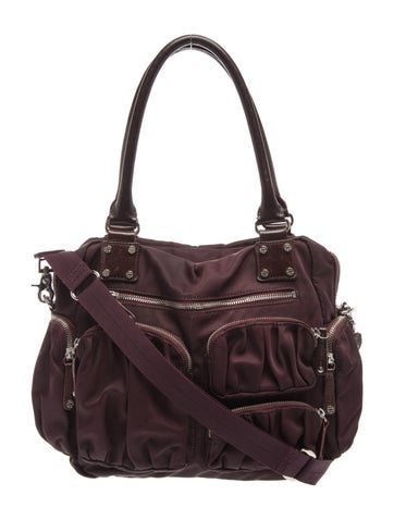 Nylon Top Handle Bag