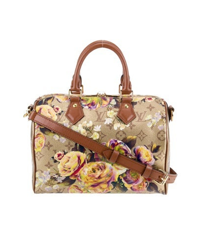 Louis Vuitton Vuitton Leather Speedy Bandouliere 25