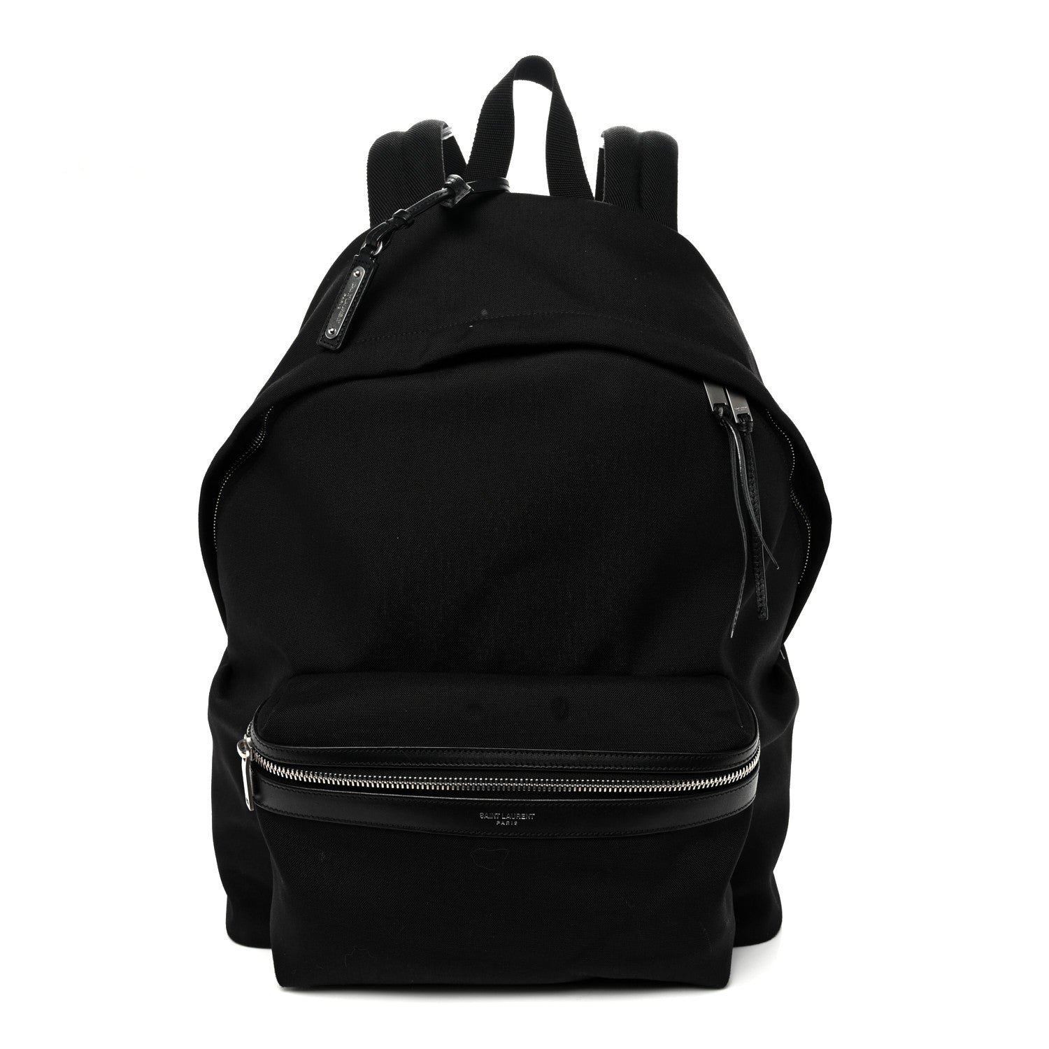 Saint Laurent Saint Laurent Canvas City Backpack Black