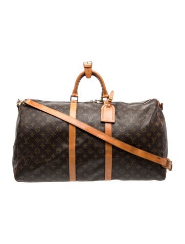 LV Monogram Keepall Bandouliere 55 Vintage