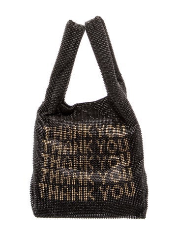 Crystal Top Handle Bag