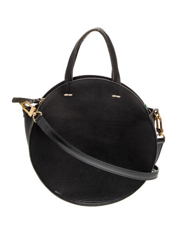Leather Top Handle Bag
