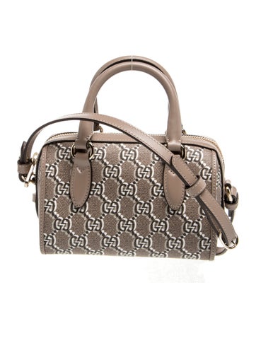 GG Supreme Shadow Bowler Bag Mini
