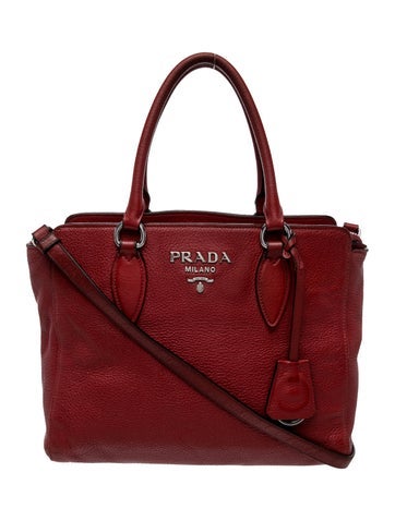 Prada Saffiano Leather Top Handle Bag