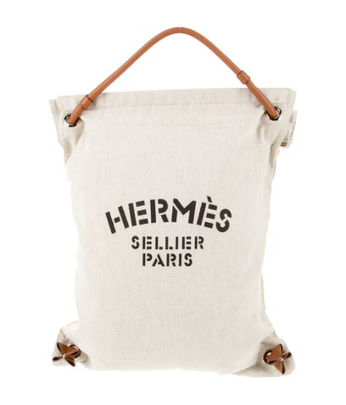 Hermes Toile Chevron Maline Bag