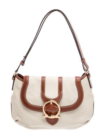 Ferragamo Leather Shoulder Bag