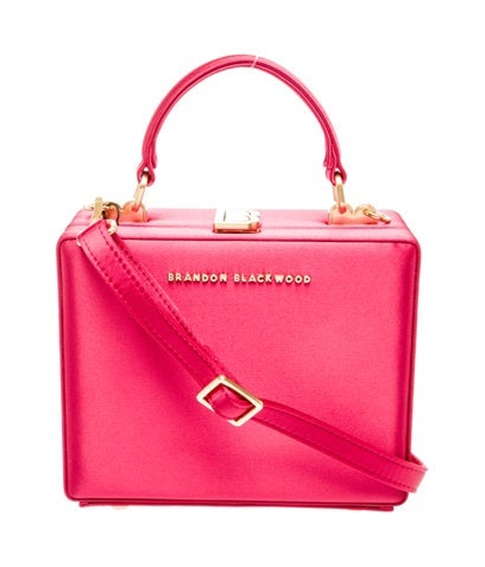 Brandon Blackwood Blackwood Satin Crossbody Bag W Tags