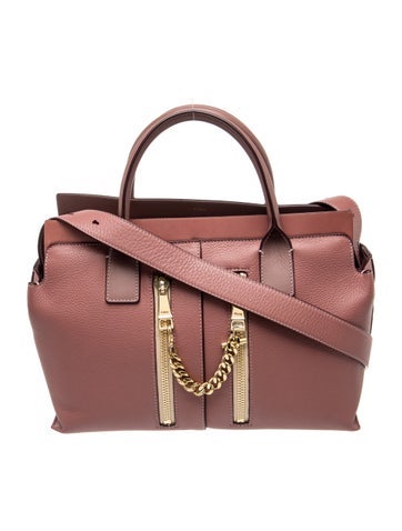 Leather Top Handle Bag
