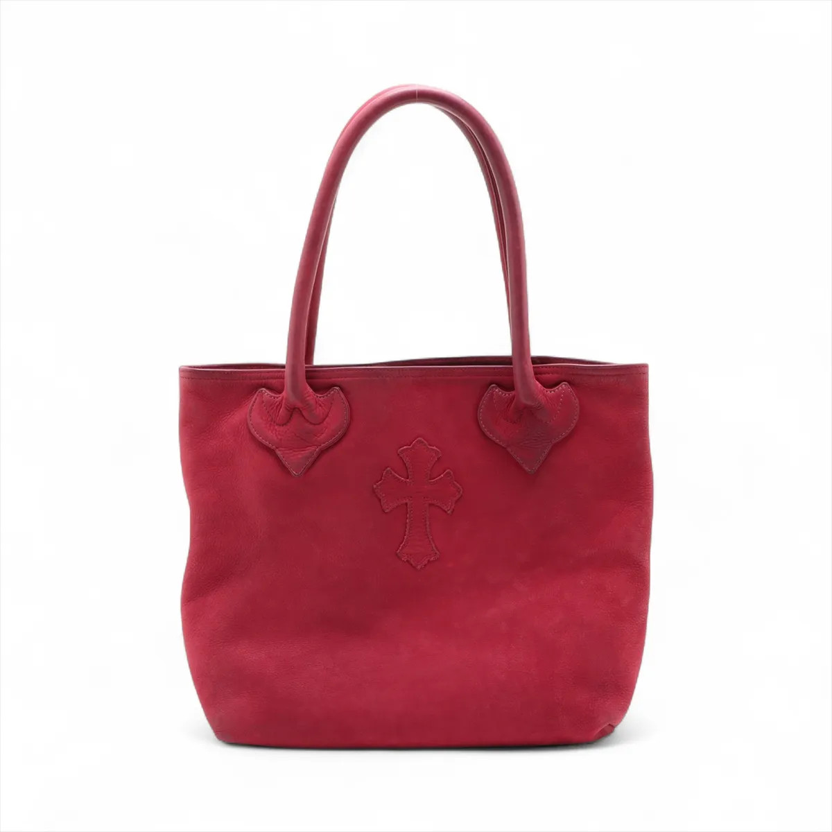 Chrome Hearts Chrome Hearts FS Tote bag Leather Red Cross Patch