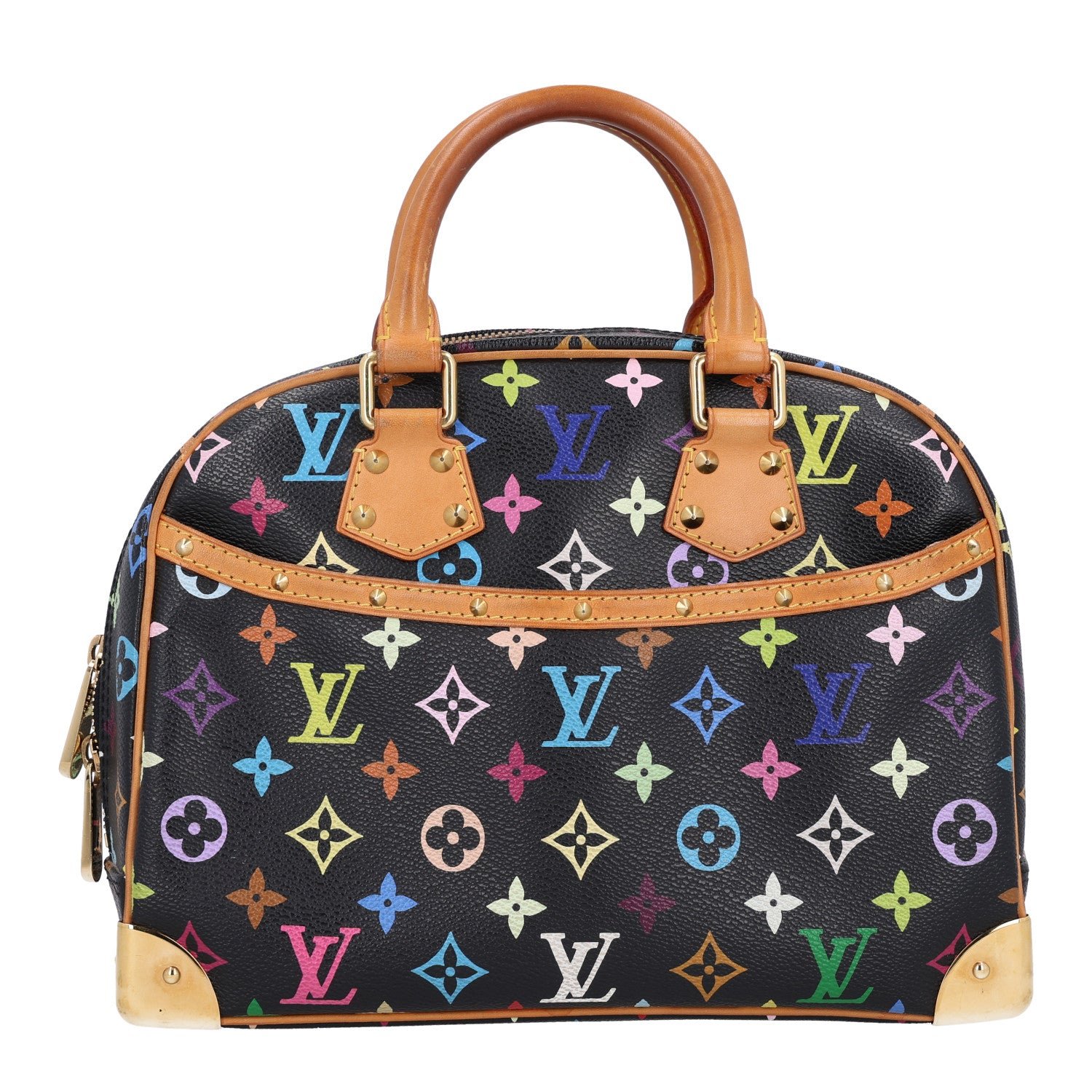 Louis Vuitton Monogram Multicolor Trouville Black