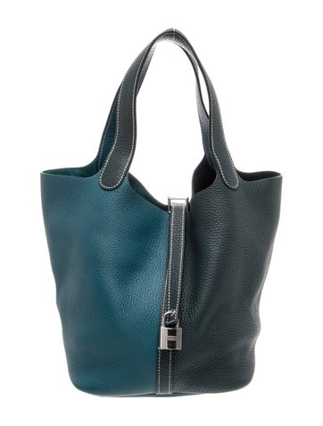 Clemence Bicolor Picotin Lock 22