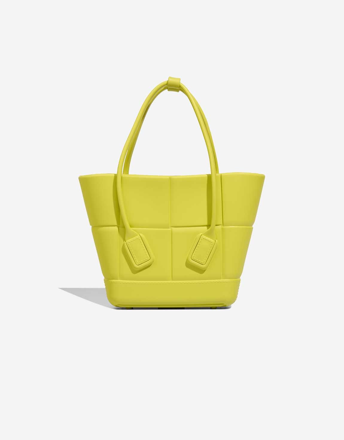 Bottega Veneta 
		Arco Tote Small Rubber Lime Yellow    