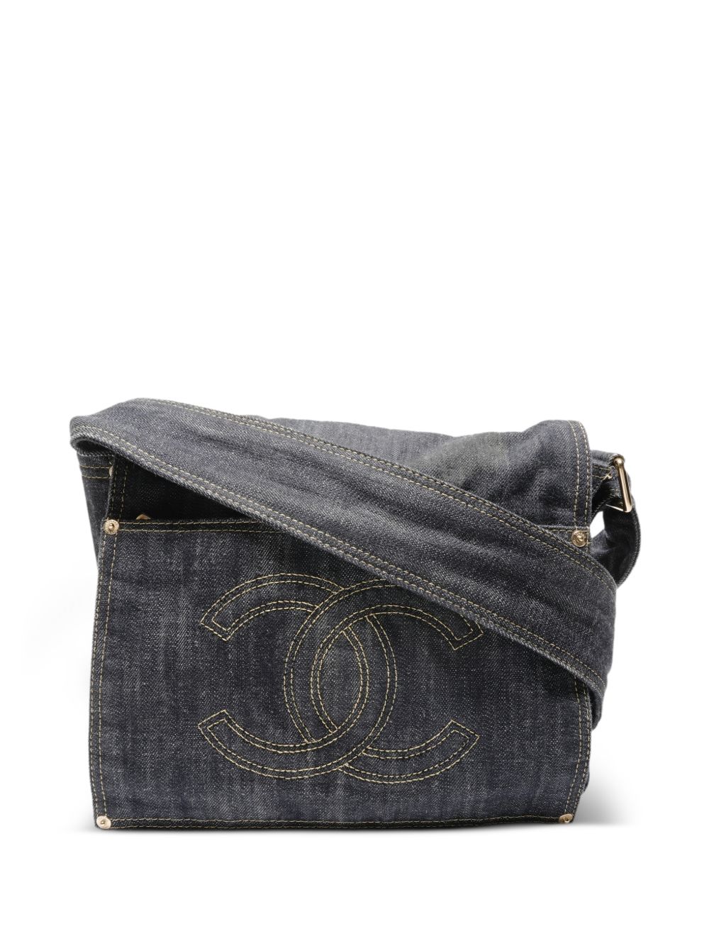 2005-2006 Coco Mark denim shoulder bag