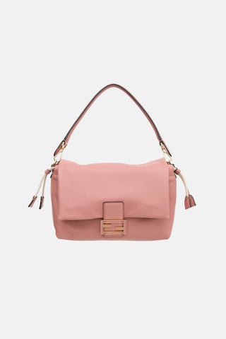Leather Medium Mamma Baguette Bag