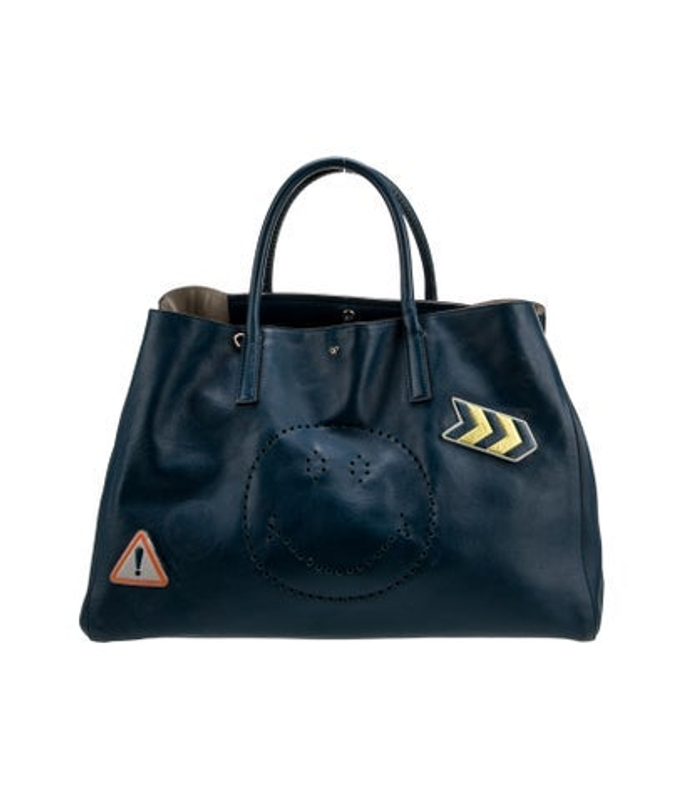 Anya Hindmarch Hindmarch Leather Top Handle Bag