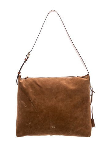 Suede Mott Messenger Bag