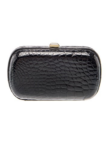 Embossed Leather Vintage Loewe Clutch