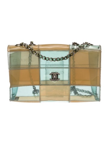 Naked Patchwork Flap Bag