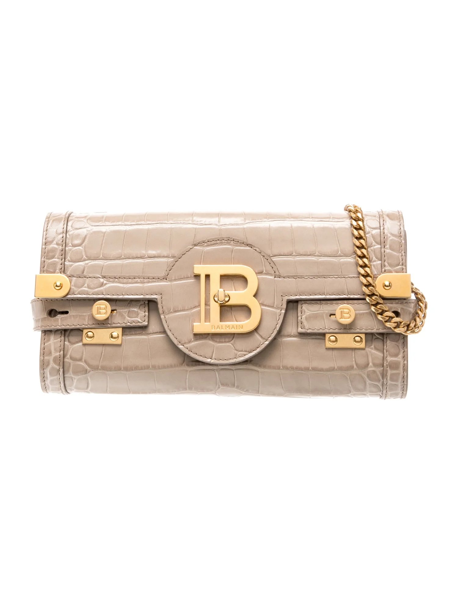 Embossed Leather Crossbody Bag