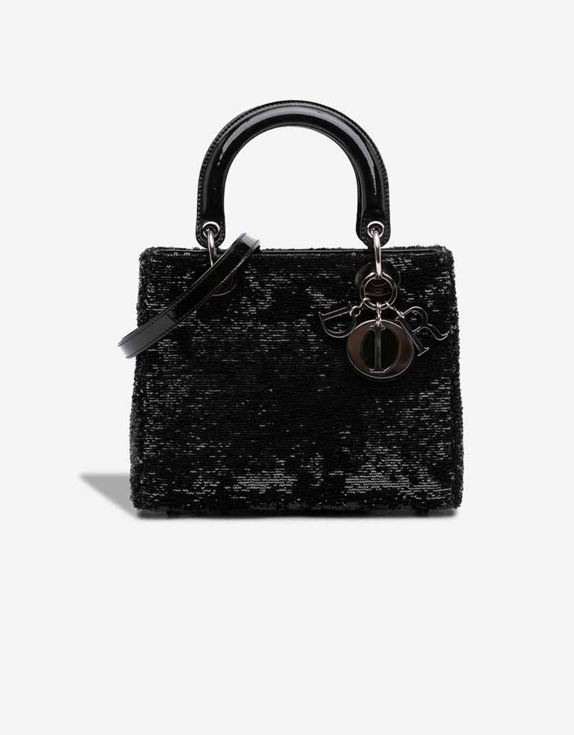 
		Lady Medium Sequins / Patent Black    