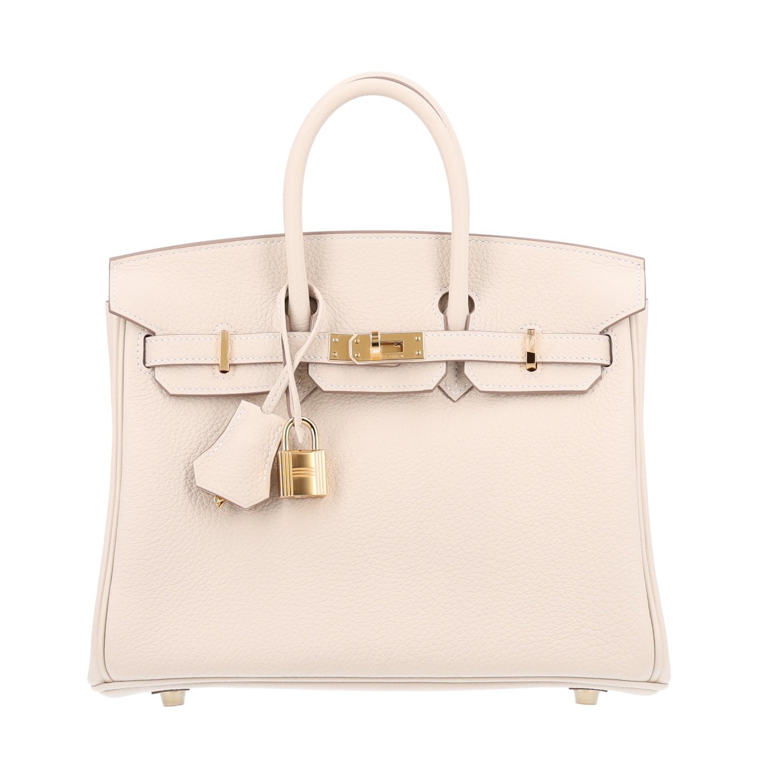 Hermes Togo Birkin 25 Craie