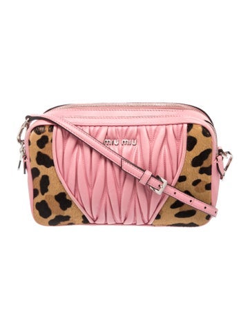 Miu Miu Leather Crossbody Bag