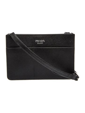 Saffiano Leather Crossbody Bag