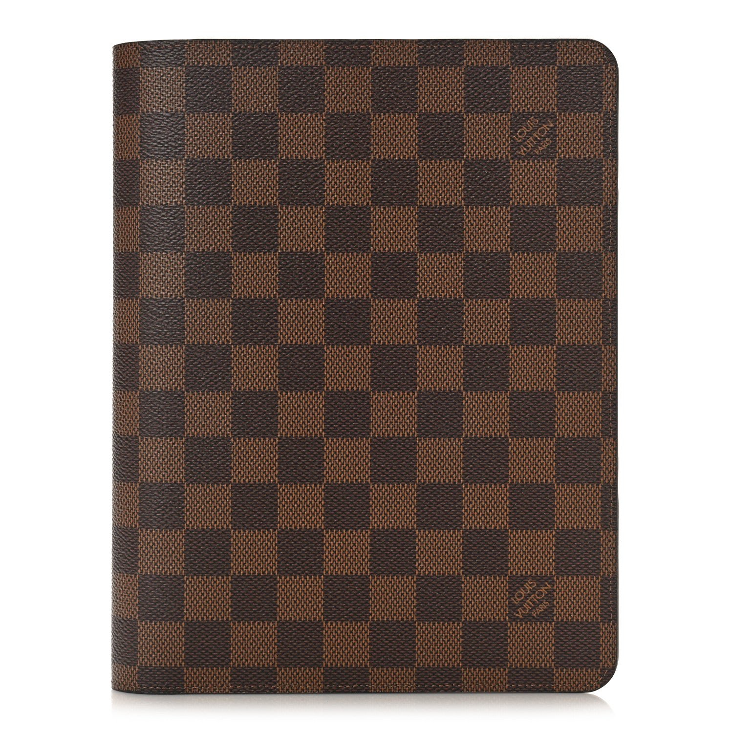 Louis Vuitton Damier Ebene Desk Agenda Cover