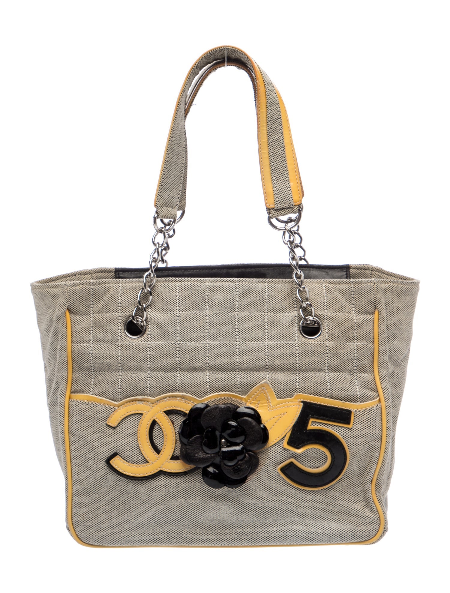 No. 5 Camellia Shopping Tote