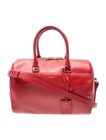 Leather Top Handle Bag